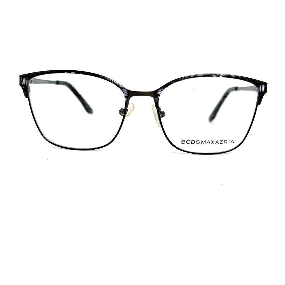 BCBG MAXAZRIA‎ Rumi Women's Black Square Eyeglasses Frames 52-16 130 20703